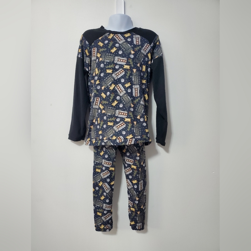 Holiday Train Custom Pajamas/Lounge Set